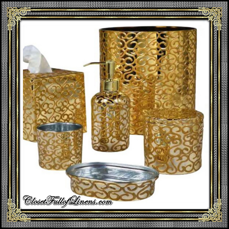 Gold Nova Jamila Bath Accessories