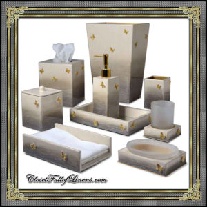 Breeze Gold Bath Accessories