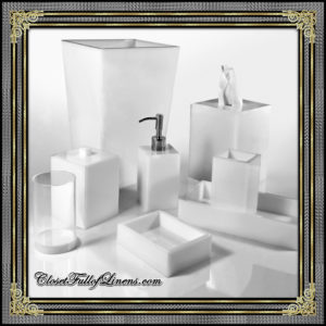 Ice White Bath Accessories