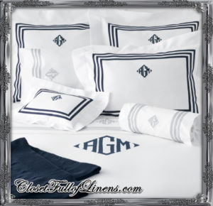 Newport Initials Bed Set