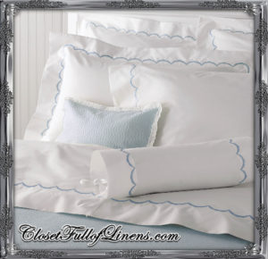 Scallop Sheets Bedding Set