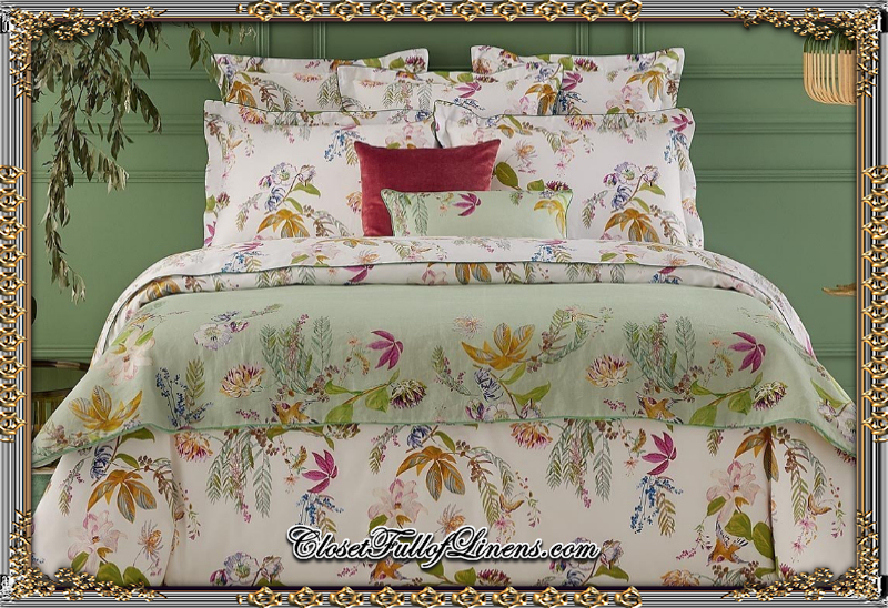Flores Duvet Cover, Sheets, Shams, Pillow and Coverlet