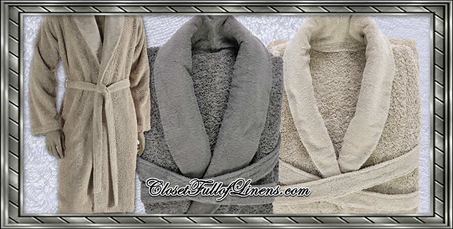 Super Pile Robe by Habidecor at Closet Full of Linens
