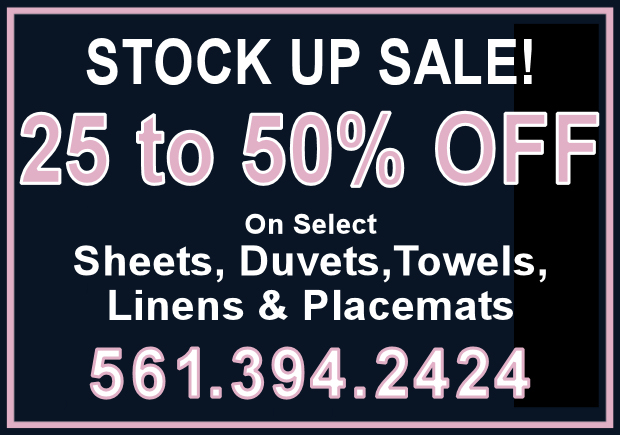 big linen sheets bedding sale closet full of linens boca raton florida