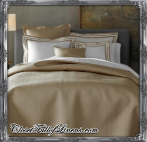 Alba Sheets Coverlet and Shams Bed Set Matouk