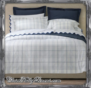 August Plaid Bedding matouk